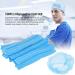 100PCS Disposable Blue Work Shop Hat Head Cover Dust Cap for Doctors, Nurses, Cooks - Hair Net Accessory for Food Service - Buy Online on GoSupps.com