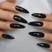 Shop Glossy Coffin Acrylic Artificial Nails - Full Cover Medium & Long Lengths - Buy Online on GoSupps.com