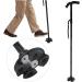 Adult Crutches Adult Crutches Aluminum Adjustable Crutches Folding Telescoping Crutches with 6 Led Lights for Elderly Adults Walking Aids Convenient Independence - Buy Online on GoSupps.com