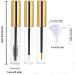 18pcs Set Empty Mascara Tube and Wand Glass 10ML Empty Mascara Tube with Rubber Stopper & Funnel Glass Mascara Tube for Castor Oil Eyebrow Growth Serum - Buy Online on GoSupps.com
