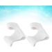 EXCEART Bunion Straightener & Splints 2 Pairs Gel Separator Pads for Pain Relief | White Yoga Orthopedic Brace - Buy Online on GoSupps.com