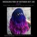 TWH Thermochromic Color Changing Wonder Hair Dye DIY Fashion Multicolor Dye Hair Cream for Birthday Halloween Cosplay Party Gift (Purple-Pink) 01 - Buy Online on GoSupps.com