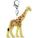 Miniblings Giraffe Charm Zipper Pull | Handmade Fashion Jewelry | Silver Chain Pendant | Unique Animal Accessory for Bracelets | International Shipping - Buy Online on GoSupps.com