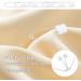 Ruidee 50 Pcs Diaper Pins Nappy Pins - White Plastic Safety Pins with Safe Locking - Buy Online on GoSupps.com