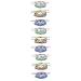 VALICLUD 9 Pcs Wax Thread Bead Bracelet Beads Women's Anklet Delicate 22x1CMx3pcs Assorted Colorx3pcs