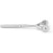 Stainless Steel Double Nerve Wheel Needle Roller Massage Roller - Double Pain (Chrome) | International Shipping Available - Buy Online on GoSupps.com