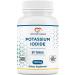 Doctor's Made Potassium Iodide 130 mg - Thyroid Supplements (2 Pack, 120 Tablets) - Kosher - Exp Date 04/2025 - Buy Online on GoSupps.com