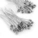 Ecloud ShopUS 50 Antique Tibetan Silver Tone 55mm Head Pins Needles FASHION