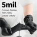 Supmedic Black Nitrile Exam Gloves 5 mil Powder-Free Latex-Free Box of 100 pcs - Large Size - Buy Online on GoSupps.com