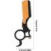 Leryveo Cut-Throat Razor - Rust-Free Edge for Shaving | Premium Beard Care Accessories for Travel Camping Home & Salon Black Gold - Buy Online on GoSupps.com
