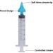 EVGATSAUTO Universal Ear Wax Cleaner Syringe - 4Pcs Ear Irrigation Kit for Humans 10 ML - Buy Online on GoSupps.com