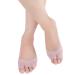 Healifty Invisible Non-Slip Breathable Socks Silicone Gel Moisturizing Socks (Pink)