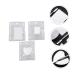 6 Sets Ring Palette Nail Polish Holder - Stainless Steel Makeup Kit for Manicure | 2pcs 7.6x5.1cm - Buy Online on GoSupps.com