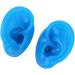 Soft Silicone Ear Model Pair for Demonstration & Teaching - Flexible Ear Piercing Tool- 18x23cm - Buy Online on GoSupps.com