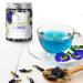 Organic Blue Butterfly Pea Flower Tea - Natural Colorant for Food & Beverages | 150 Cups | GMO & Gluten Free | Farm Packed in Recyclable PET Jar - Buy Online on GoSupps.com