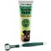 One Step 100% Natural Toothpaste & Triple-Headed Toothbrush for Dogs and Cats Dental Care Allergen Free 100g Tube Peppermint Flavour