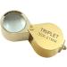 Magnifying Portable 30X Power Jewelers Magnifying Glass Gold Eye Loupe Jewelry Store Mini Magnifier 42x25x18 Mm (Color : A) Good Times - Buy Online on GoSupps.com