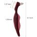 Premium Hard Denture Brush - Multi-Layered Bristles, Portable Double Sided Cleaning Brush - Denture Care (Pack of 3) - Buy Online on GoSupps.com