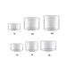 Xiaonan 20g/20ml Clear Empty Cans - 20 Pack Transparent Hip Containers for Cosmetics Lip Balm Creams & Ointments - Screw Cap Travel Jars - Buy Online on GoSupps.com