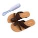Womens Orthopedic Bunion Sandals Women's Casual Soft Breathable Bunion Correction Sandals Shoes Casual Corrector Sandals for Summer Outdoor Hiking Walking Beach 6 Brown