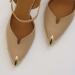 Shop Elegant Gold Metal High Heel Toe Caps - 2 Piece Pointed Protector for Stylish Shoe Protection - Buy Online on GoSupps.com