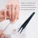 Dajidafu Stainless Steel Tweezers Anti-static Curved Nail Art Picking Pointed Rhinestones Nippers Elbow Precision Tools - Buy Online on GoSupps.com
