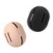 FERYES 2 PCS Makeup Sponge Holder - Silicone Beauty Blender Case Makeup Sponge Holder for Travel 2 Pcs Khaki+Black