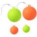 Fomiyes 2pc Handball Finger Strength Trainer - Silicone Grip & Massage Balls for Hand Therapy - Professional Finger Trainer - Medium Green - Buy Online on GoSupps.com
