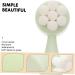 Housoutil Face Brush Silicone Facial Household Exfoliating Brush Silicone Face Manual Facial Face Washing Brush Facial Brush Rack Skin Portable Cleansing Brush Silica Gel - Buy Online on GoSupps.com