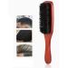 Komunj Professional Mustache Brush for Men - Soft Fine Hair Salon Tool | Perfect for Thin & Natural Hair - Buy Online on GoSupps.com