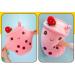 SPIRTUDE 2Pcs Boba Plush Matcha Milk Tea & Ice Cream Stuffed Toy Set - Soft Squishy Pillow for Kids - 24cm - Green & Brown - Buy Online on GoSupps.com