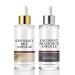 Peel Shot Glow Rice Ampoule Line Peel Shot Black Rice Ampoule White Rice Peeling S rum riz noir et blanc comme exfoliant pour le visage et le corps dissolvant de points noirs pour