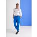 BARCO One Vortex Men's Scrub Jogger - Elastic Waist Eco-Friendly 4-Way Stretch Pant - Steel - Size Medium - Buy Online on GoSupps.com