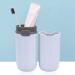 3 Pack Travel Toothbrush Case - Portable Plastic Toothbrush Holder for Camping & Business Trips - Buy Online on GoSupps.com