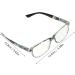 2 Pcs Blue Light Blocking Glasses for Men and Women - Anti Eyestrain Computer Glasses - Buy Online on GoSupps.com