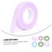 MAGICLULU 8rolls Tape Makeup Tape Eyelash Tape Line Eyelash Grafting Tape Eyelid Tape Eyelash Patches Lashes Tool White Gaffer Tape Fake Eyelashes Cotton Stem Skin Friendly 5.1x5.1cm Assorted Color - Buy Online on GoSupps.com