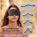 REEBENT Sleep Mask with Veil | 2 Storage Cases | 100% Light Blocking Cotton Eye Blinder | Ideal for Gift, Travel, Yoga | Best Sleeping Mask for Women and Men - Buy Online on GoSupps.com