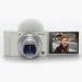 Sony ZV-1 Digital Camera for Content Creators, Vlogging and YouTube with Flip Screen, Built-in Microphone, 4K HDR Video, Touchscreen Display, Live Video Streaming, Webcam, Compact Camera only White