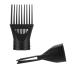 HEALLILY 3PCS Hair Dryer Comb Attachment Set - Professional Salon Styling Tool for Barber Shop - Black, 15x13x6cm - Buy Online on GoSupps.com