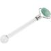 Jade Roller for Face 2 in 1 with Ice Ball Portable Skincare Tool for Home Use Promotes Better Circulation Reduces Wrinkles and Pores - Buy Online on GoSupps.com