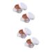 FOMIYES 4 Pcs Loose Eyeshadow Glitter Loose Pigment Eyeshadow Glitter Eyeshadow Eye Shadow Highlighter 1 count (Pack of 1) Goldenx2pcs