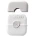 Split Ends Hair Trimmer for Women 2 in 1 Mini Portable Cute Hair Brush Detachable Dustproof Knob Adjustable Stainless Steel Slicer Hair Clipper Grey Dead Ends Hair Trimmer