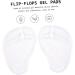 FOMIYES 12 Pairs Forefoot Pad Stickers - Heated Hair Rollers & Non-Slip Gel Insoles for Girls & Women s Dressy Heeled Sandals - Buy Online on GoSupps.com