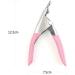 Nail Clipper Set Fake Nail Cutter Professional Nail Clippers Straight Edge Nail Clipper Tips Manicure Cutter Guillotine Cut False Nails Portable - Buy Online on GoSupps.com