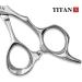 Titan Offset Japanese Style Hair Cutting Scissors 6.5 inch - Professional Barbering Scissors with Sharp Handmade Steel Edge - Buy Online on GoSupps.com