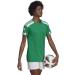 Adidas Women's Squad 21 JSY W T-Shirt - L Teagrn/White | Shop Now for International Shipping - Buy Online on GoSupps.com