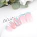 Sethexy French Short Square Blue Swirl Fake Nails - 24Pcs Glossy Press On Acrylic Stick On Nail Tips - Buy Online on GoSupps.com