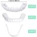 Couple False Teeth Veneers - Cosmetic Provisional Dentures for Men & Women | Lightweight Artificial Teeth - Buy Online on GoSupps.com