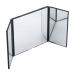 Foldable Makeup Mirror Automobile Car Interior Sun Visor Easy Mounted Hanging Mirror Home Cae Makeup Haircut Accessory