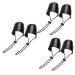 Mobestech 3 Pairs Heel Protector Sneaker Heels Heeled Loafers for Women Boot Heels for Women Shoe Protector Covers Shoe Back Heel Pads High Heels Shoes Unique Men and Women Leather